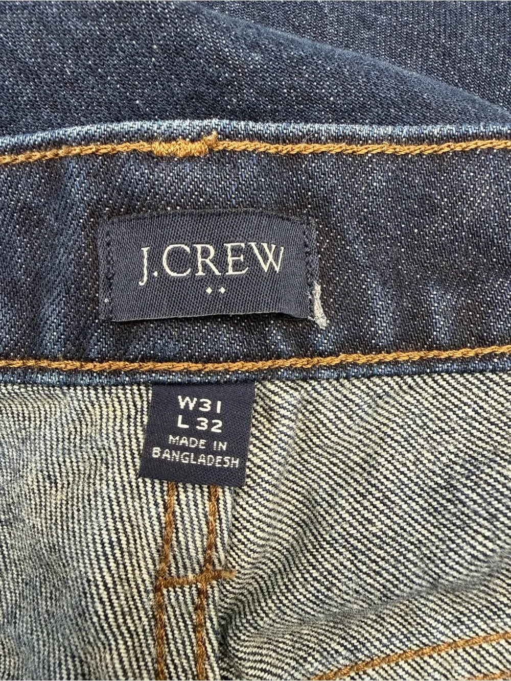 Lot of 2 pairs of Men’s J. Crew Slim Fit Jeans W31 L32